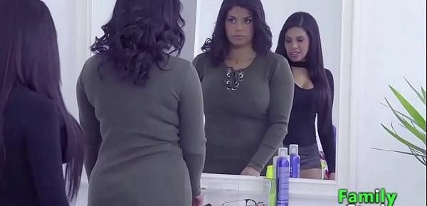  Latina Sisters Competing for White Cock Full Vids FamilyStroke.net
